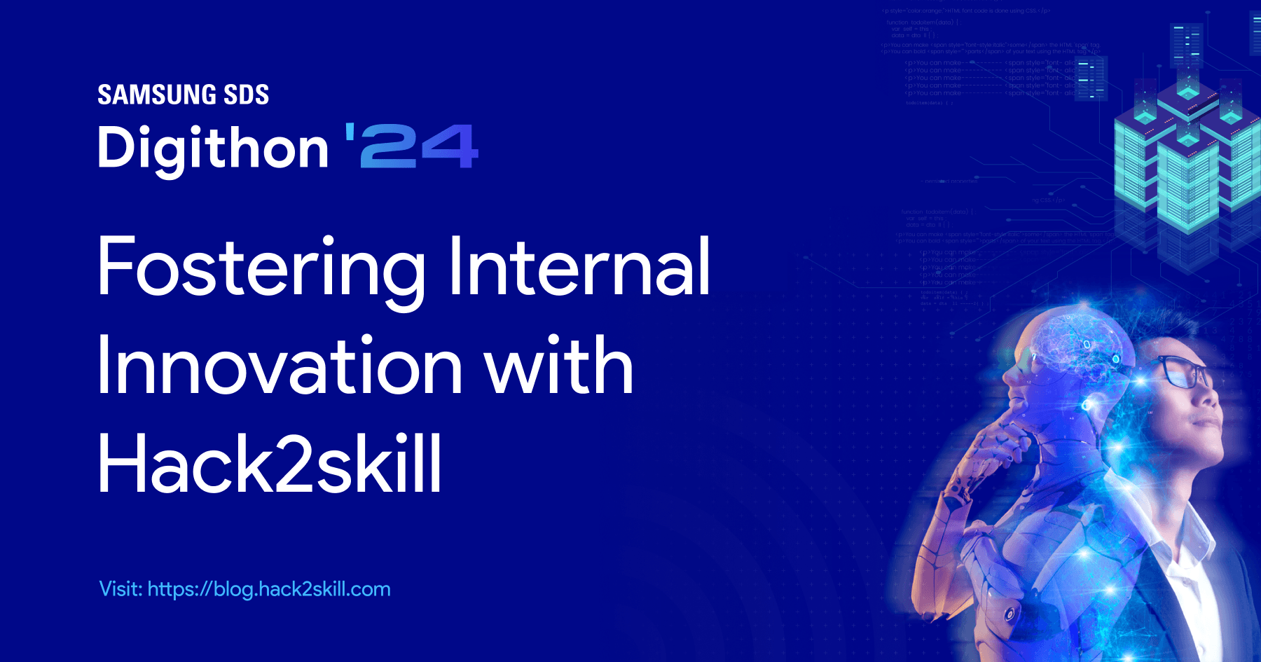 Samsung SDS Digithon 2024: Fostering Internal Innovation with Hack2skill