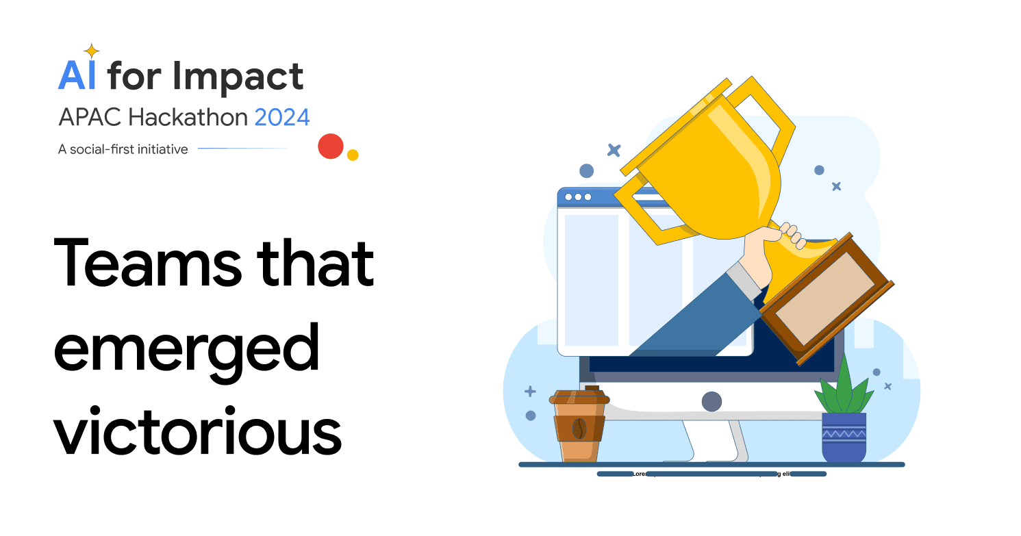 Teams that emerged victorious - AI for Impact Hackathon